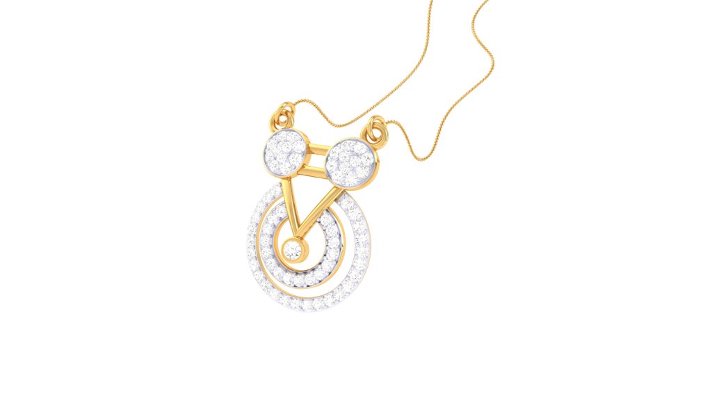 The Aakriti Diamond Mangalsutra