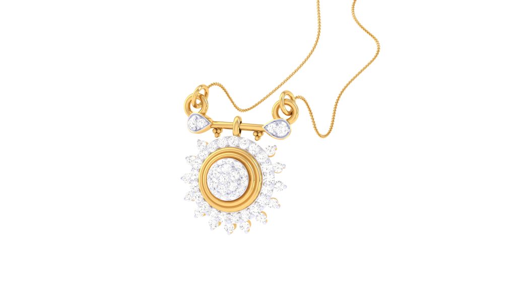 The Akshita Diamond Mangalsutra