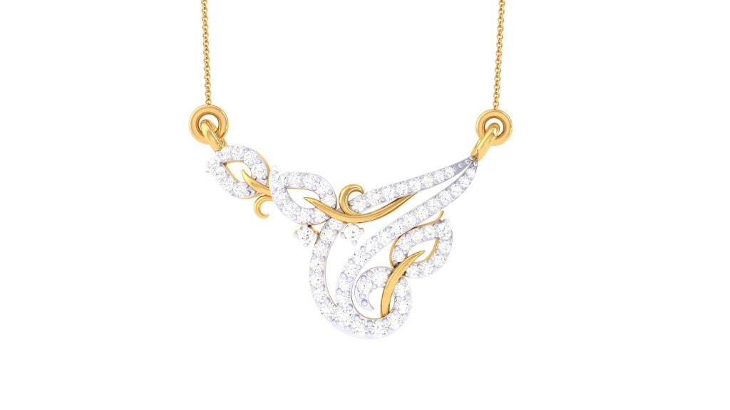 The Alessia Diamond Mangalsutra