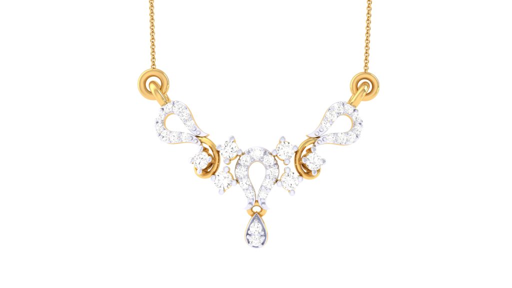 The Angela Diamond Mangalsutra