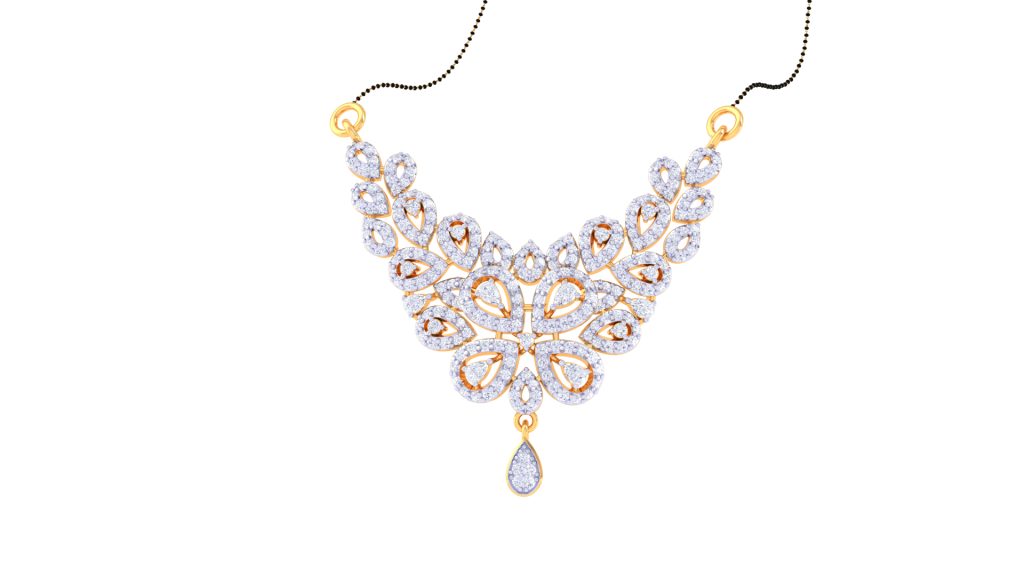 The Aniyah Diamond Mangalsutra