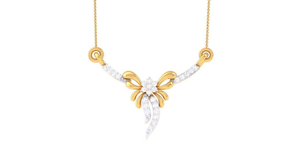 The Dahlia Diamond Mangalsutra