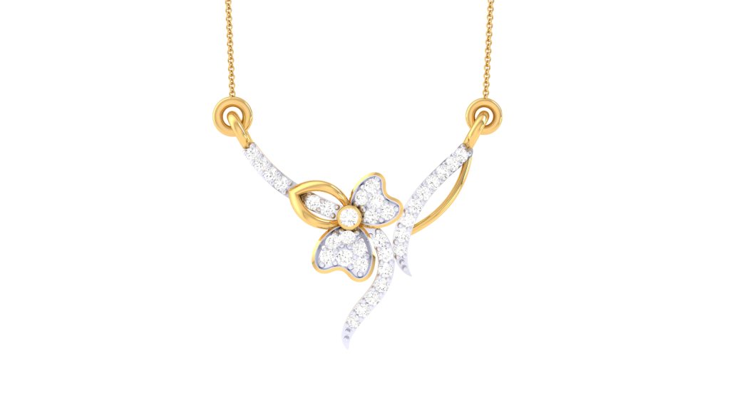 The Evie Diamond Mangalsutra