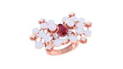 Brinley Cocktail Diamond Ring 0