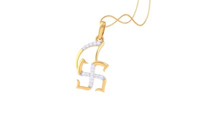 Divine Swastik  Pendant