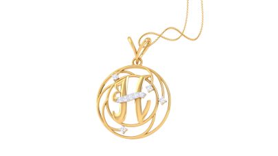 Hot H Alphabet Pendant