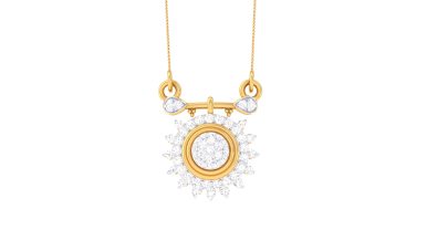 The Akshita Diamond Mangalsutra 1