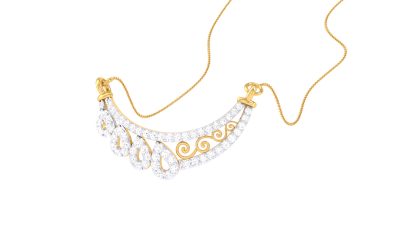 The Alayna Diamond Mangalsutra 1