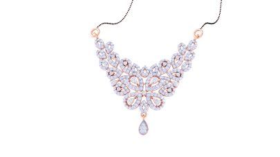 The Aniyah Diamond Mangalsutra 0