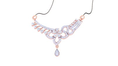 The Ariyah Diamond Mangalsutra 0