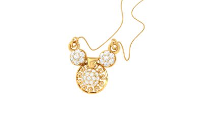 The Arunima Diamond Mangalsutra 0