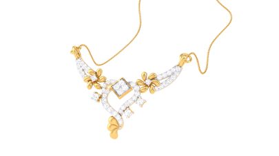 The Cataleya Diamond Mangalsutra 0