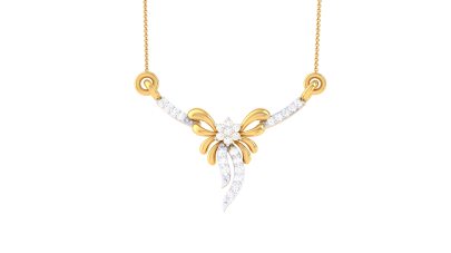 The Dahlia Diamond Mangalsutra