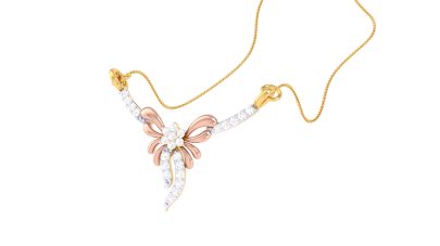 The Dahlia Diamond Mangalsutra 0