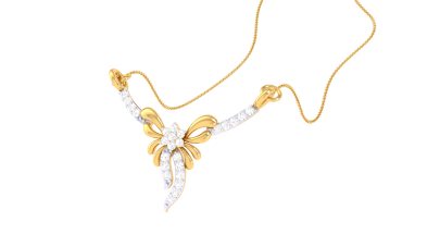 The Dahlia Diamond Mangalsutra 1