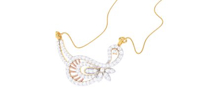 The Evelynn Diamond Mangalsutra 0