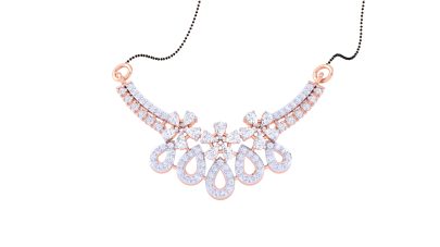 The Jayla Diamond Mangalsutra 0