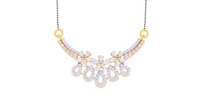 The Jayla Diamond Mangalsutra 1