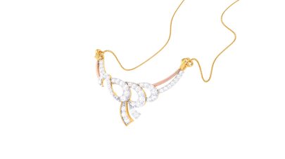 The Malia Diamond Mangalsutra 0