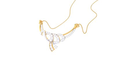 The Malia Diamond Mangalsutra 1