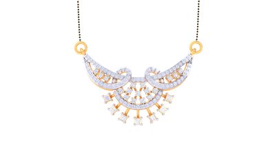 The Meadow Diamond Mangalsutra 1