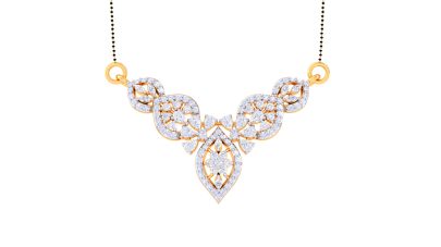 The Paige Diamond Mangalsutra 1