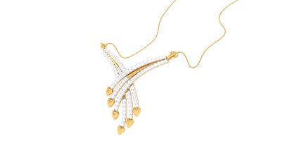 The Tessa Diamond Mangalsutra 1