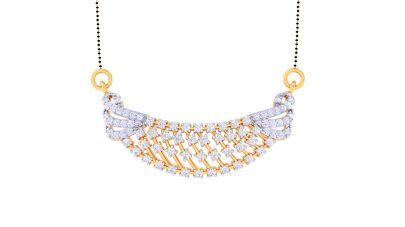 The Trinity Diamond Mangalsutra 1