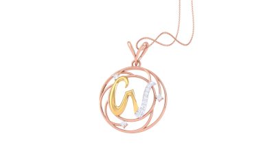 Wear-Anywhere W Letter Pendant 0